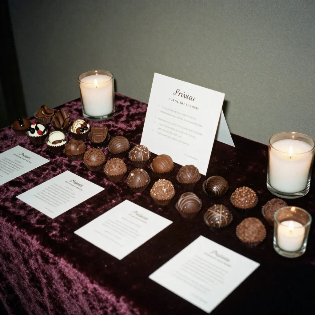 Chocolate tasting